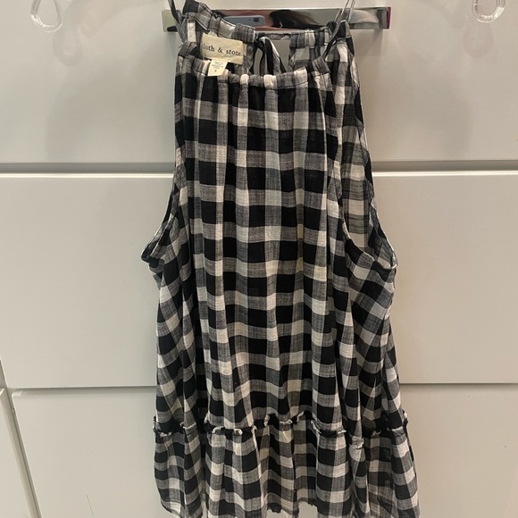 Anthropologie Gingham Top - Picture 3 of 3